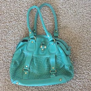 Teal Melie Bianca shoulder bag.